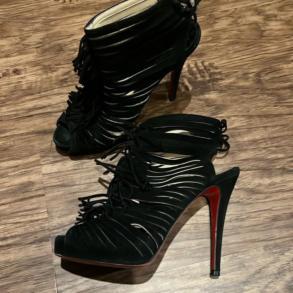 Christian Louboutin Fringe Heels